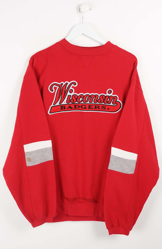 VINTAGE WISCONSIN BADGERS SWEATER (L)