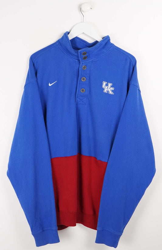 VINTAGE NIKE 1/4 ZIP SWEATER (XXL)