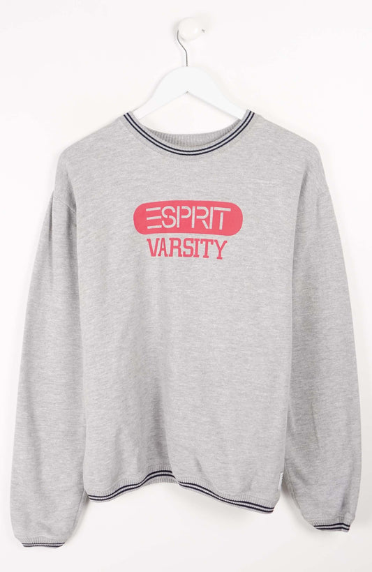 VINTAGE ESPRIT VARSITY SWEATER (M)