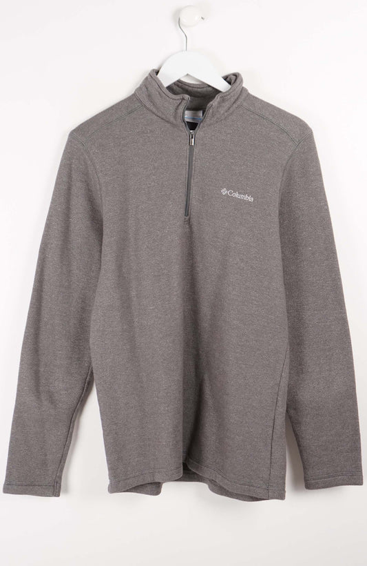 VINTAGE COLUMBIA 1/4 ZIP SWEATER (S)