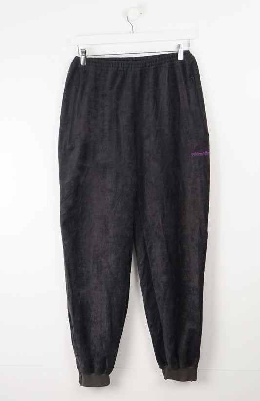 VINTAGE ADIDAS VELOUR TRACK PANTS W26