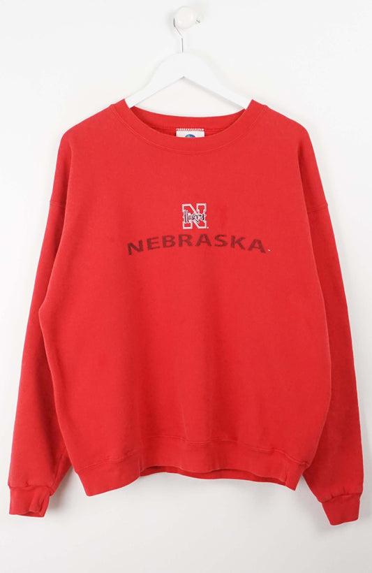 VINTAGE NEBRASKA UNIVERSITY SWEATER (L)