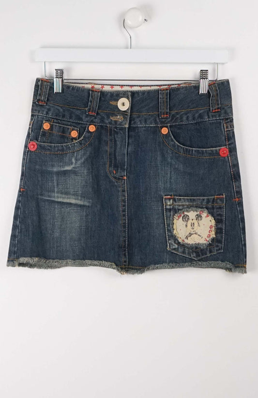 VINTAGE Y2K DENIM SKIRT W32