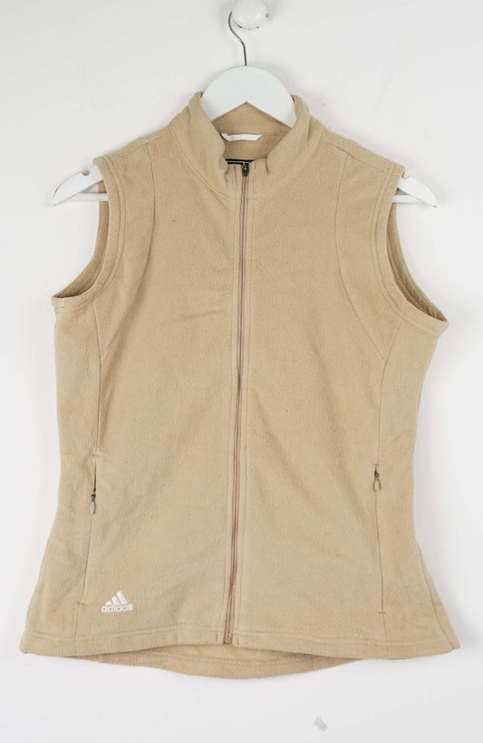 VINTAGE ADIDAS FLEECE VEST SWEATER (S)