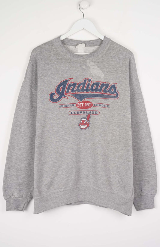 VINTAGE CLEVELAND INDIANS SWEATER (L)
