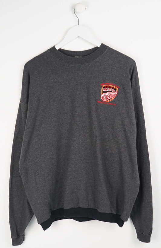 VINTAGE DETROIT RED WINGS SWEATER (M)