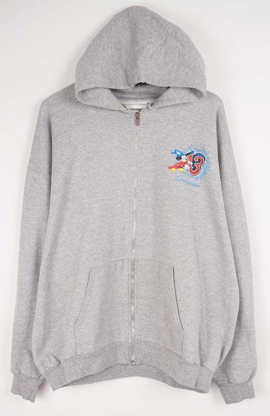 VINTAGE DISNEYLAND FULL ZIP SWEATER (XXL)