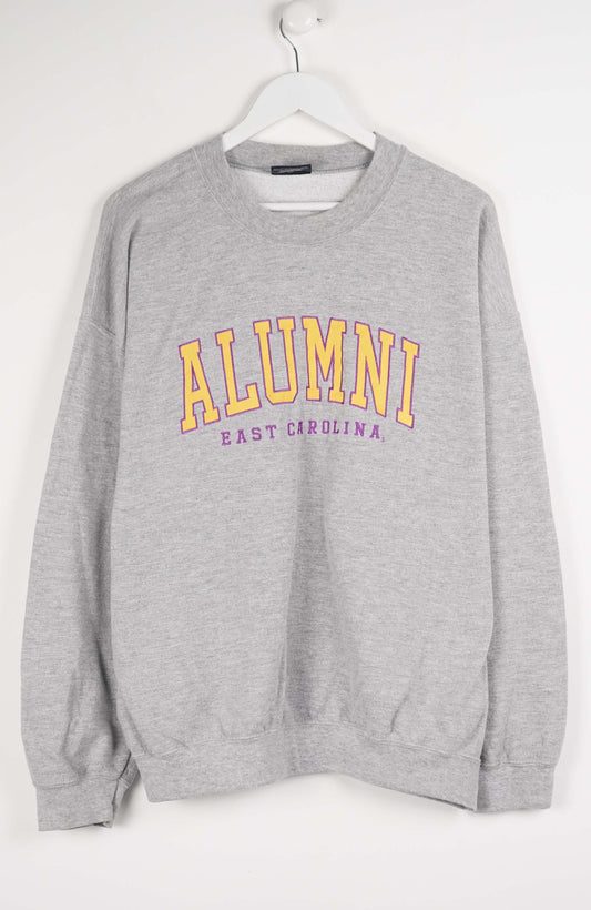 VINTAGE EAST CAROLINA ALUMNI COLLEGE SWEATER (L)
