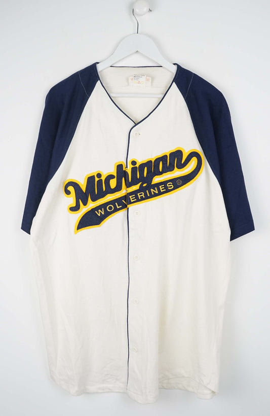 VINTAGE MICHIGAN BASEBALL JERSEY (XL)