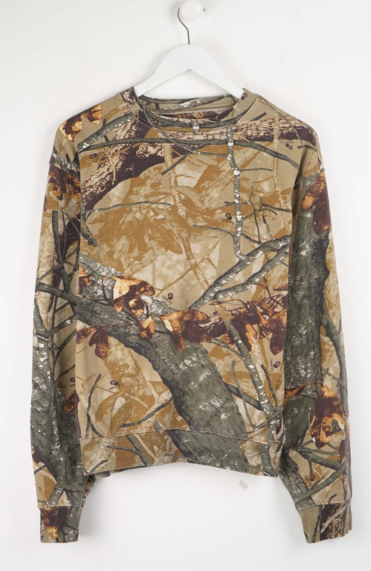 VINTAGE REAL TREE SWEATER (S)
