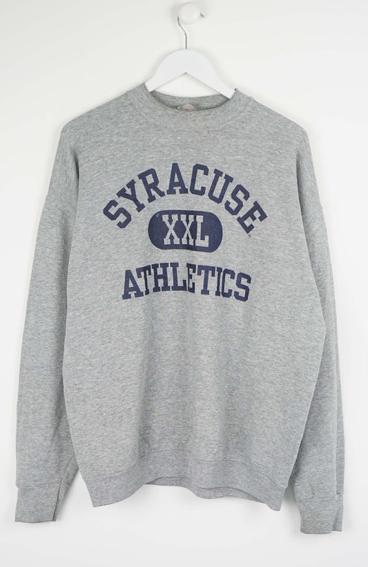 VINTAGE SYRACUSE COLLEGE SWEATER (L)