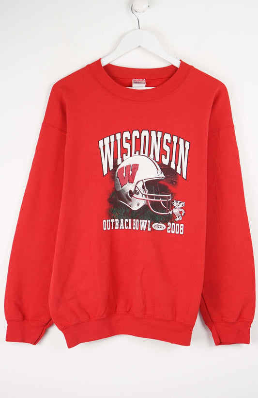 VINTAGE WISCONSIN OUTBACK BOWL 2008 SWEATER (M)
