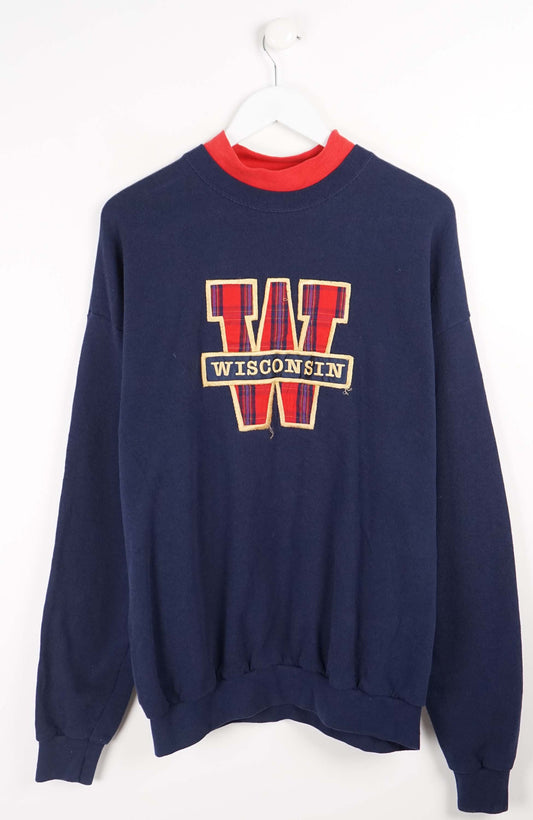 VINTAGE WISCONSIN SWEATER (L)