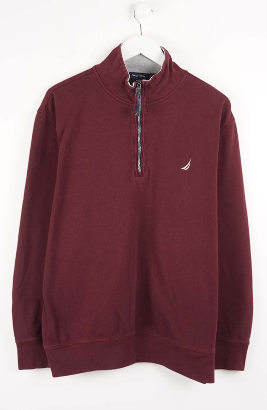 VINTAGE NAUTICA 1/4 ZIP SWEATER (XL)