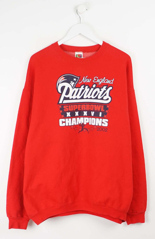 VINTAGE NEW ENGLAND PATRIOTS SWEATER (XXL) 