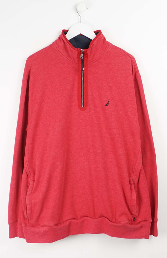 VINTAGE NAUTICA 1/4 ZIP SWEATER (XXL)