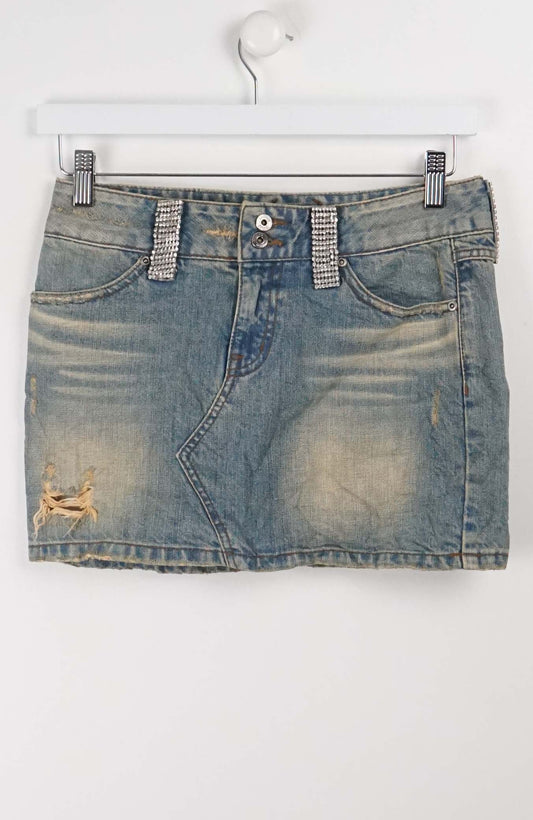 VINTAGE Y2K DENIM SKIRT W29