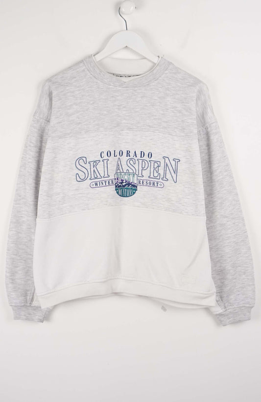 VINTAGE ASPEN SKI SWEATER (S)