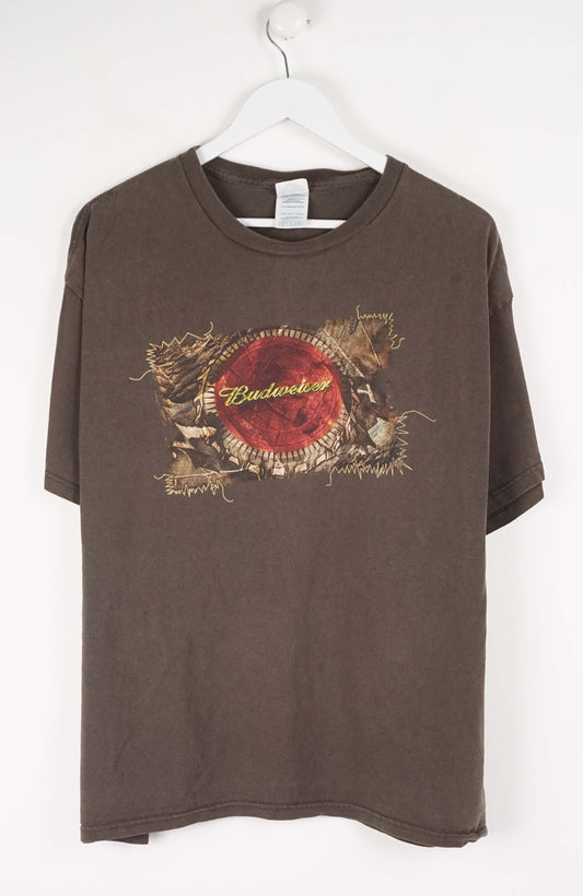 VINTAGE BUDWEISER BEER T-SHIRT (L)