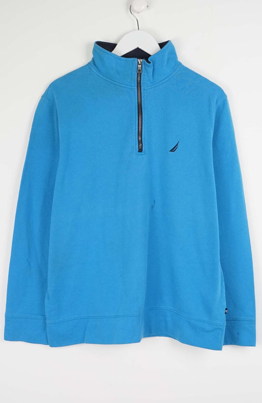 VINTAGE NAUTICA 1/4 ZIP SWEATER (L)