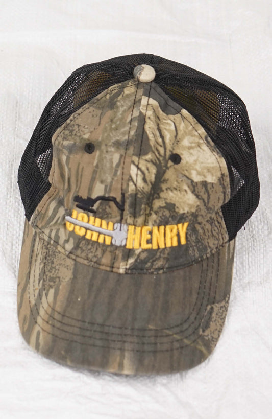 VINTAGE JCHN HENRY  REAL TREE HAT