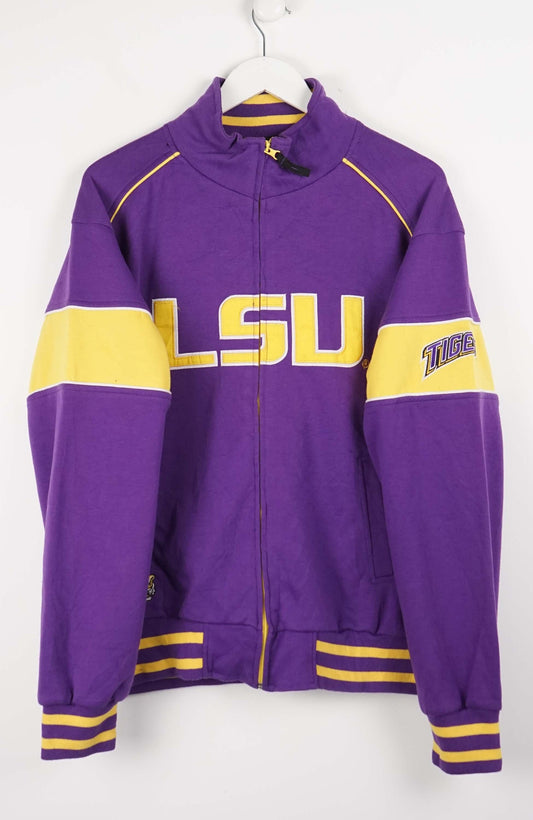 VINTAGE LSU UNIVERSITY FULL ZIP SWEATER (M)