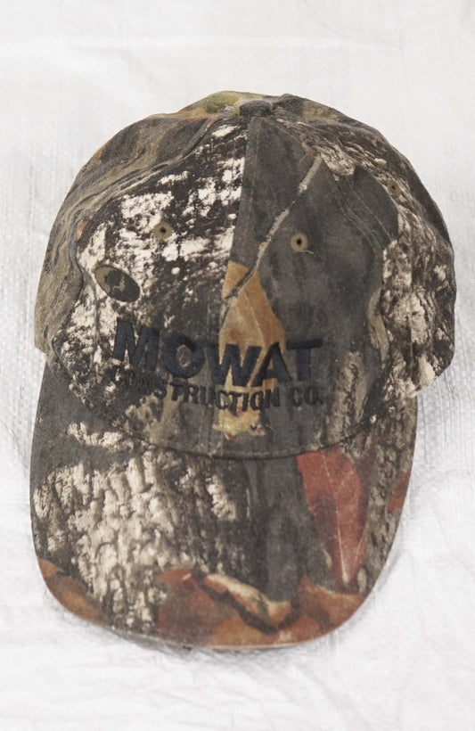 VINTAGE MOWAT CONSTRUCTION CO. REAL TREE HAT