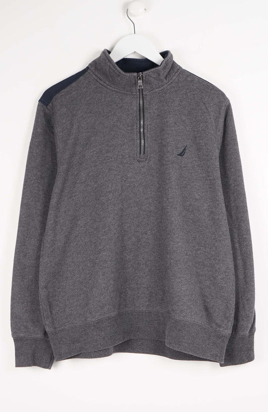 VINTAGE NAUTICA 1/4 ZIP SWEATER (M)
