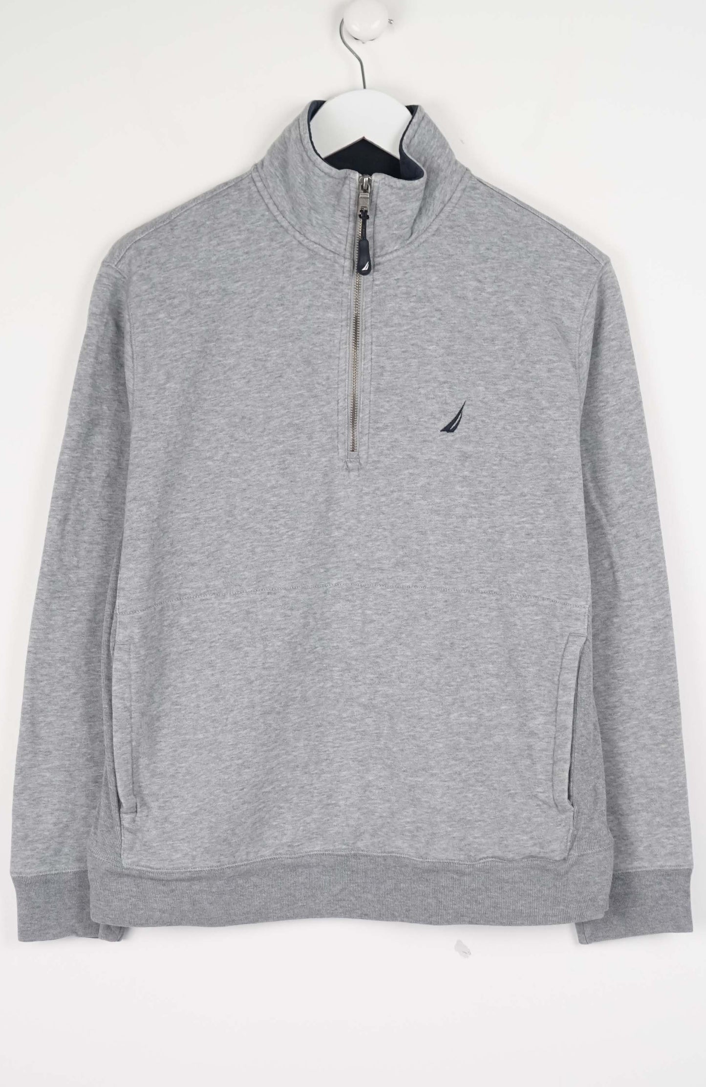 VINTAGE NAUTICA 1/4 ZIP SWEATER (S)