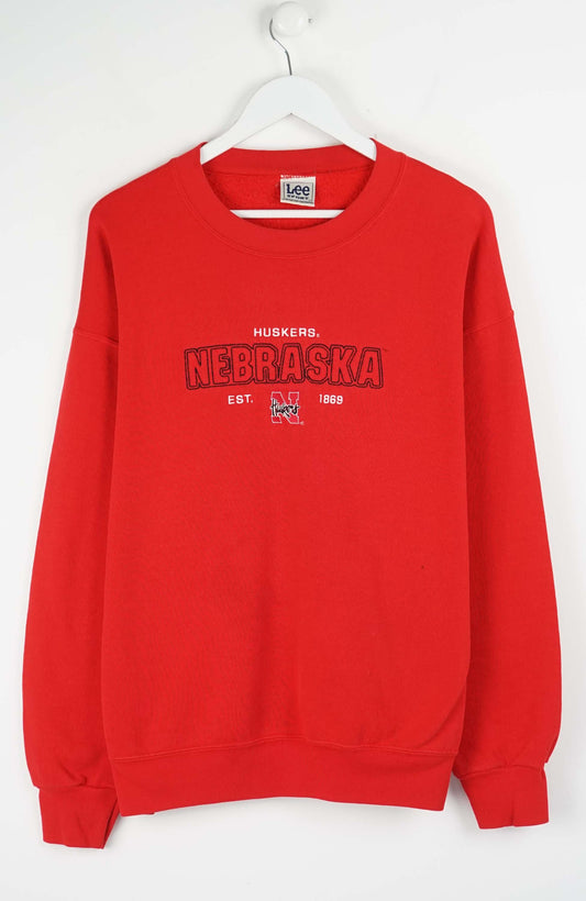 VINTAGE NEBRASKA HUSKERS COLLEGE SWEATER (M)