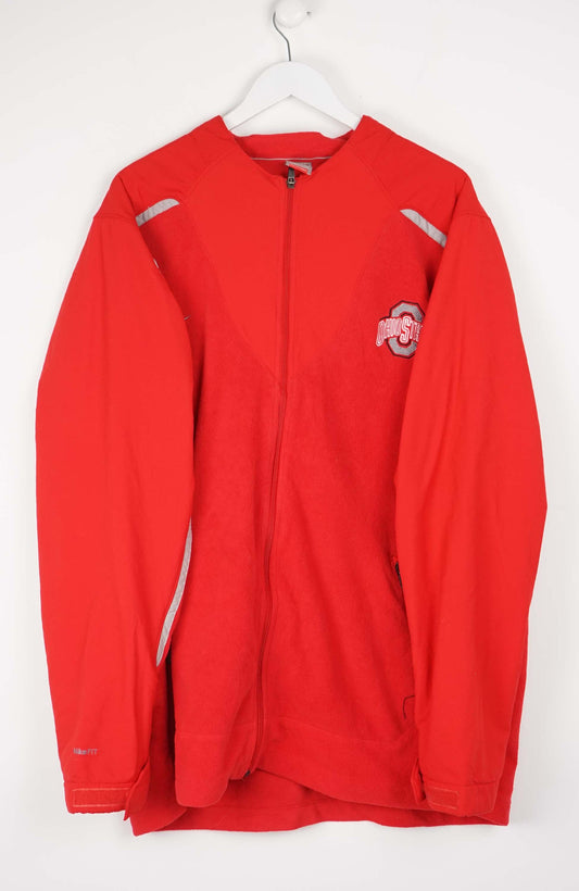 VINTAGE NIKE FULL ZIP FLEECE JACKET (XXL)