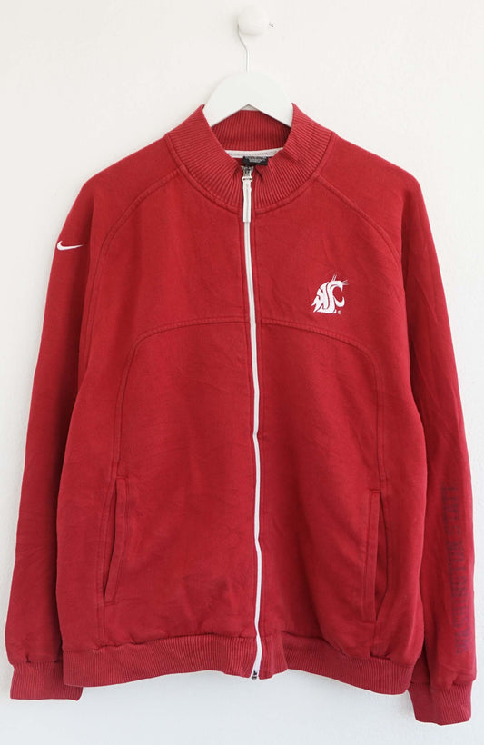 VINTAGE NIKE FULL ZIP SWEATER (XL)