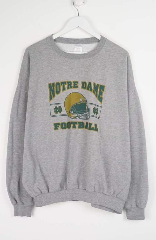 VINTAGE NOTRE DAME FOOTBALL SWEATER (L)