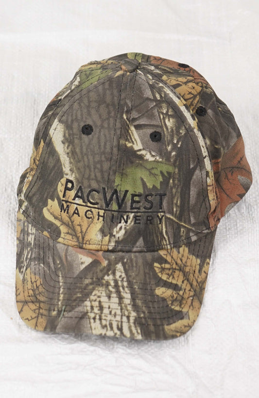 VINTAGE PACWEST MACHINERY REAL TREE HAT