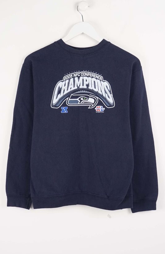 VINTAGE REEBOK SEATTLE SEAHAWKS SWEATER (S)