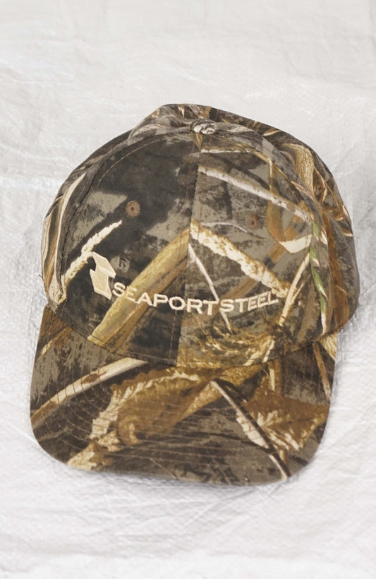 VINTAGE SEAPORT STEEL REAL TREE HAT