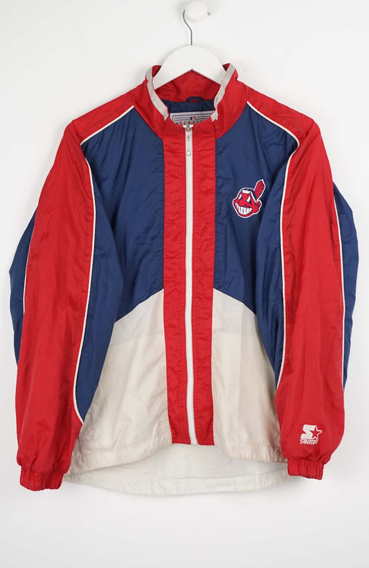 VINTAGE STARTER CLEVELAND INDIANS WINDBREAKER (M)