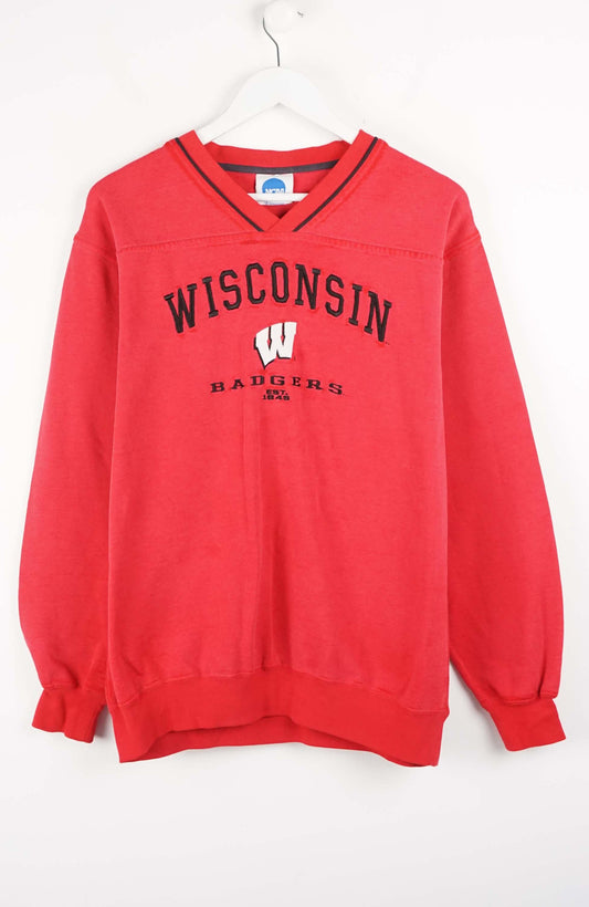 VINTAGE UNIVERSITY OF WISCONSIN SWEATER (M)